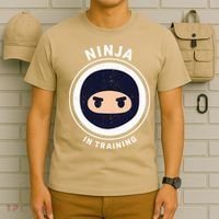 Funny Ninja In Training 1 T-Shirt thumb 6