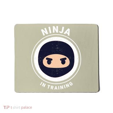 Funny Ninja In Training 1 Mousepad
