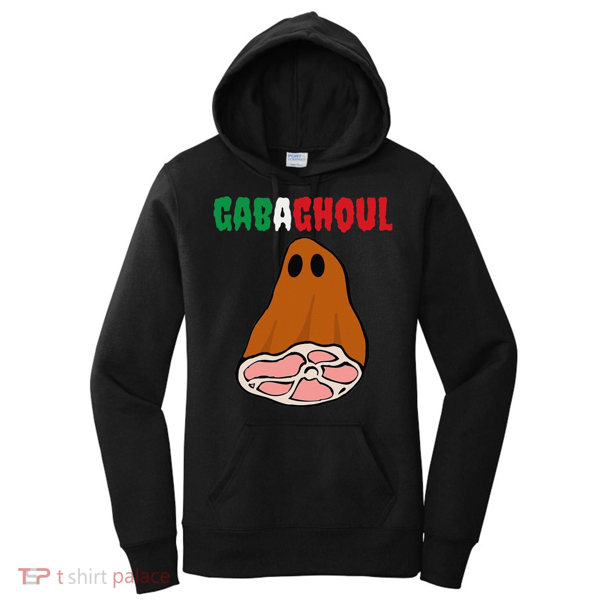 Funny New Jersey Slang Gabagool Spooky Halloween Gabaghoul Women's Hoodie