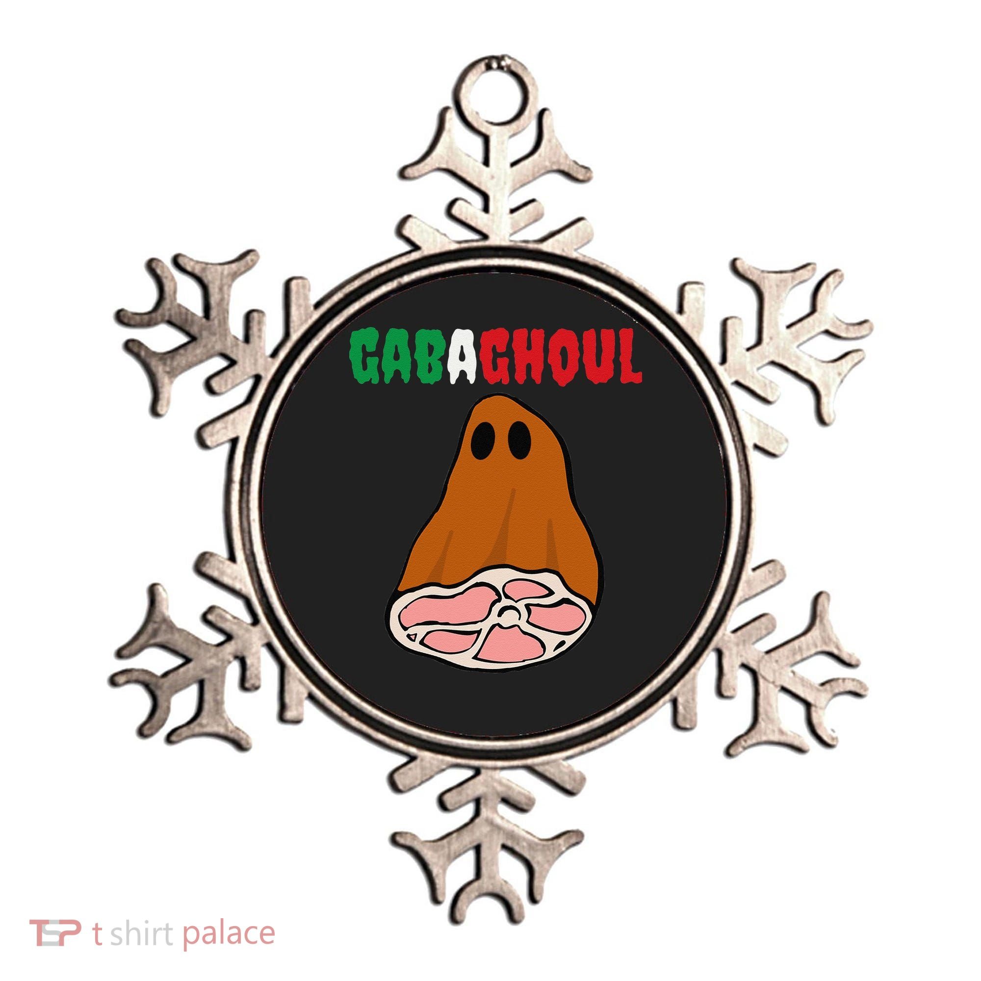 Funny New Jersey Slang Gabagool Spooky Halloween Gabaghoul Ornament