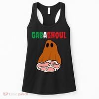 Funny New Jersey Slang Gabagool Spooky Halloween Gabaghoul Women's Tank Top thumb 0