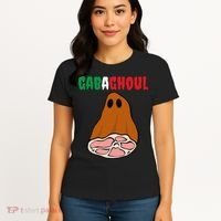 Funny New Jersey Slang Gabagool Spooky Halloween Gabaghoul Women's T-Shirt thumb 4