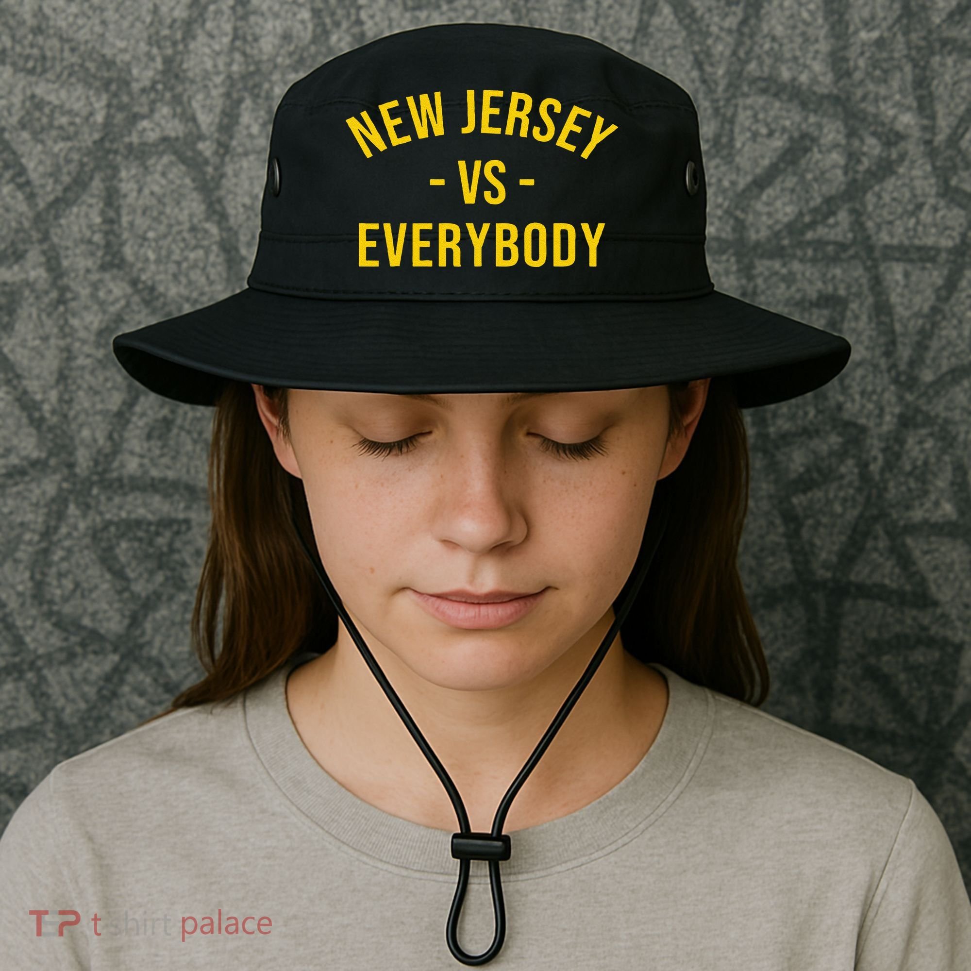Funny New Jersey Vs Everybodys Gift Bucket Hat