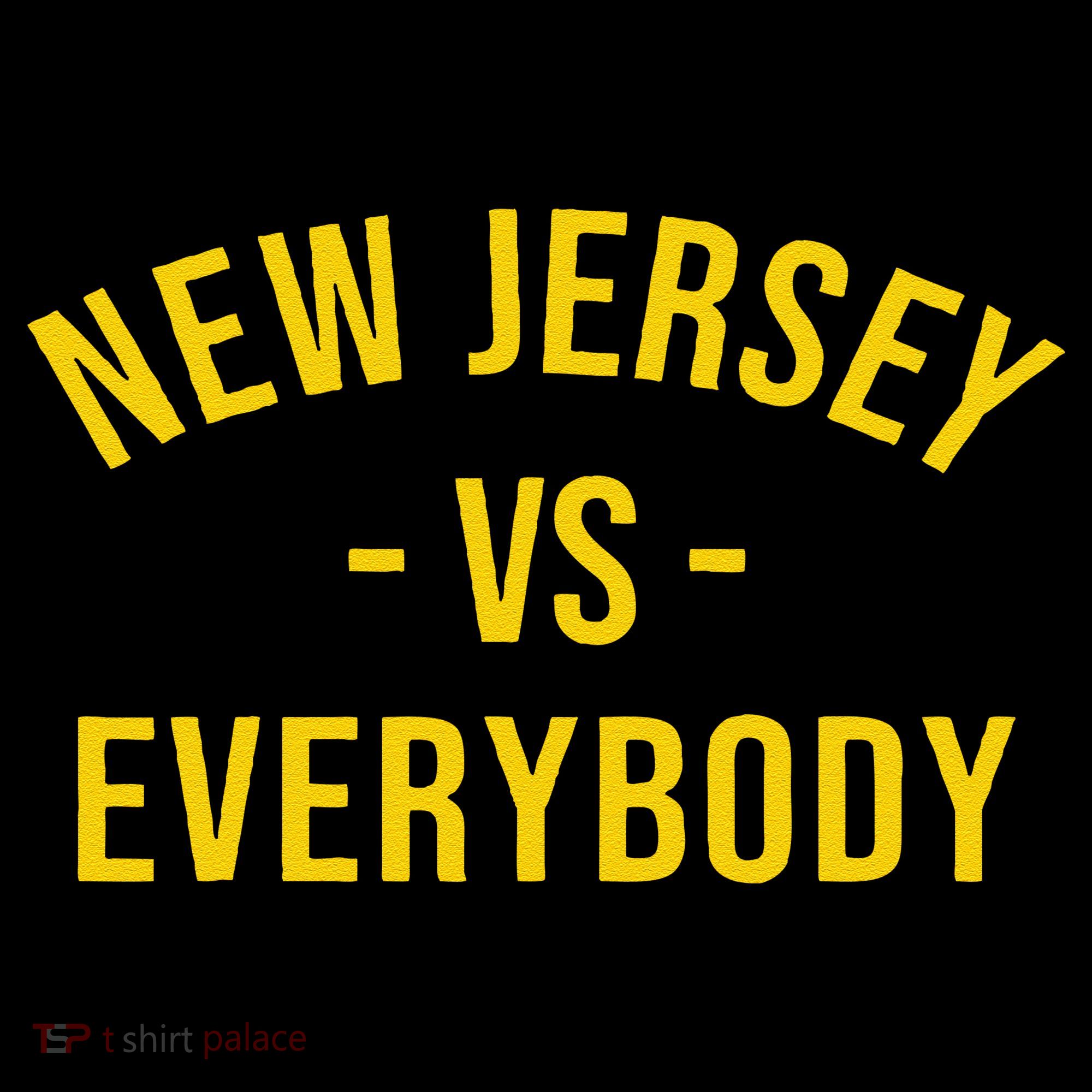 Funny New Jersey Vs Everybodys Gift Bucket Hat