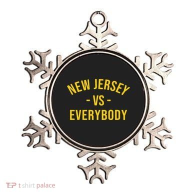 Funny New Jersey Vs Everybodys Gift Ornament