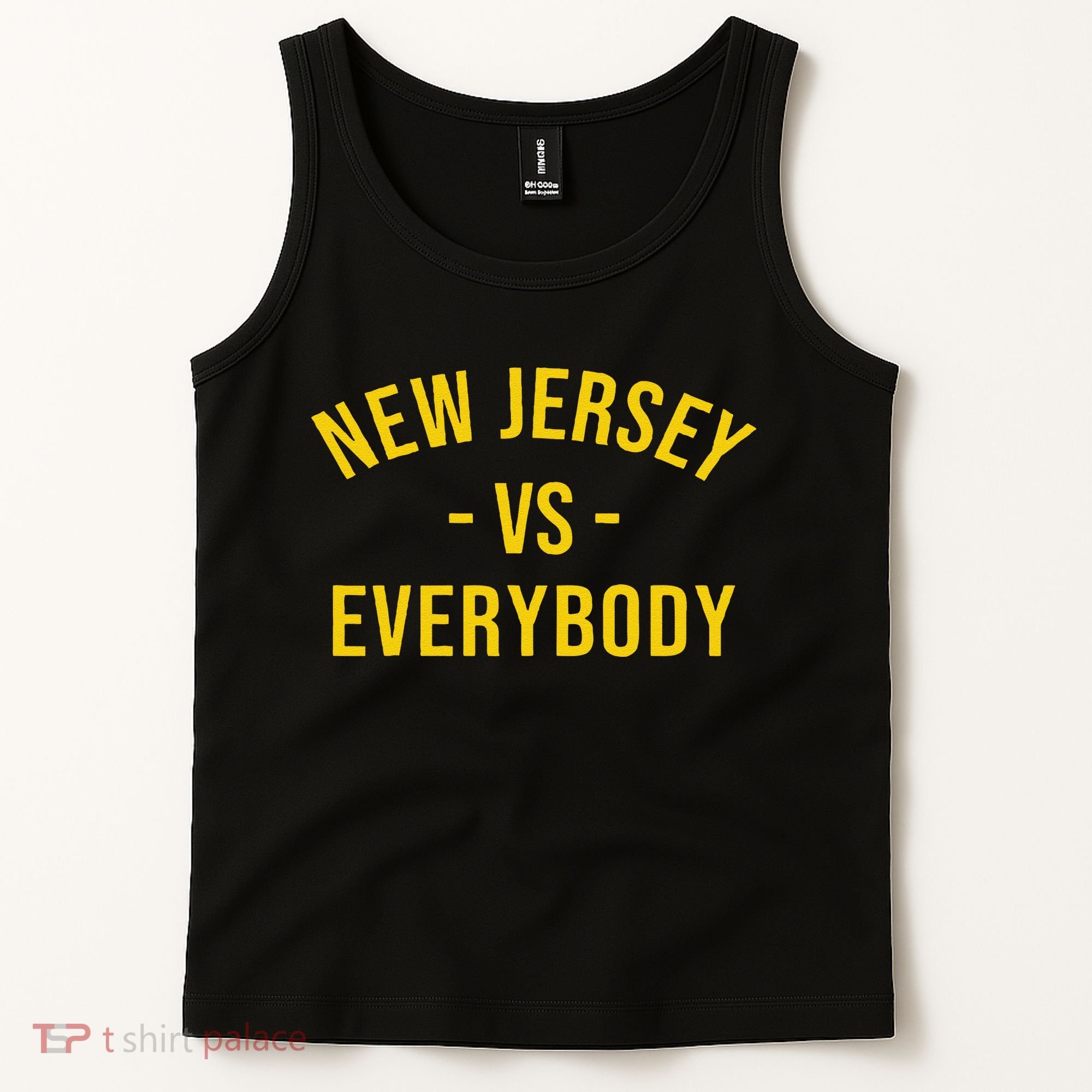 Funny New Jersey Vs Everybodys Gift Tank Top