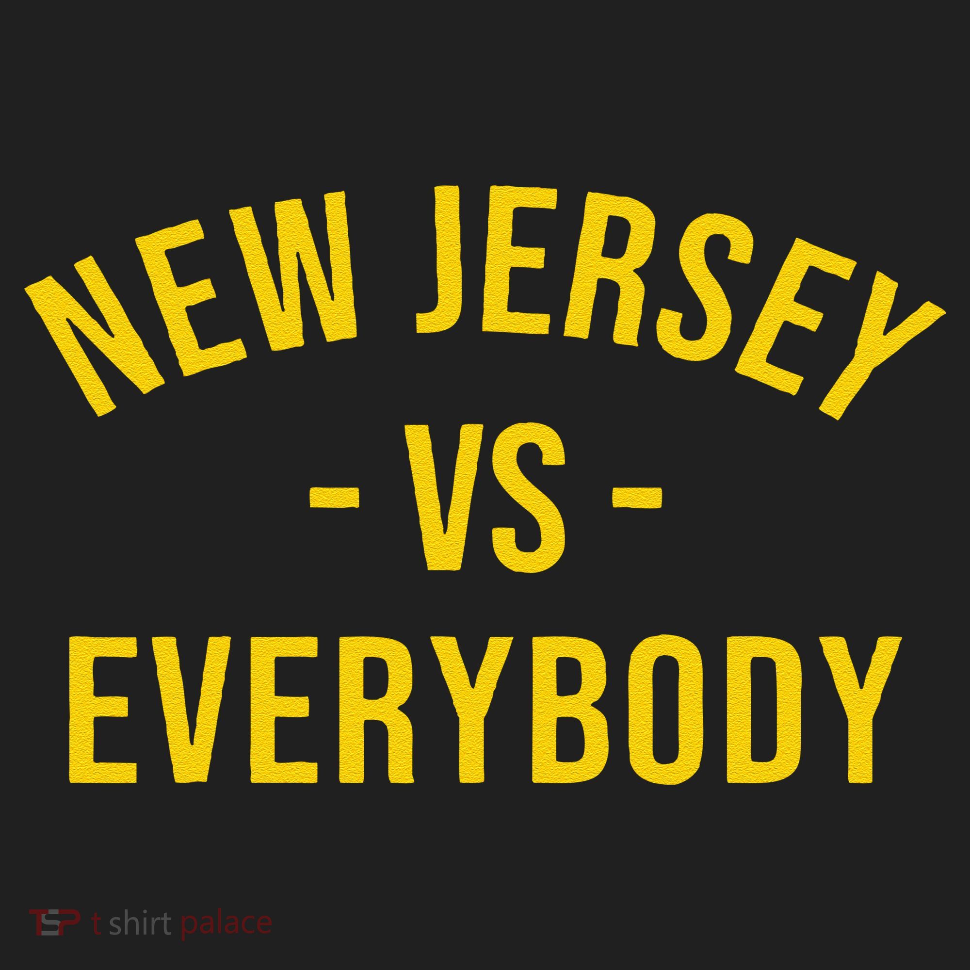 Funny New Jersey Vs Everybodys Gift Golf Towel