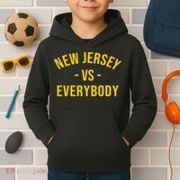 Funny New Jersey Vs Everybodys Gift Kids Hoodie thumb 2