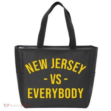 Funny New Jersey Vs Everybodys Gift Tote Bag