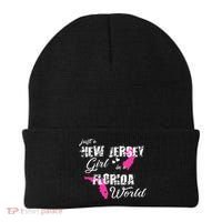 Funny New Jersey S Just A New Jersey Girl In A Florida Beanie thumb 0