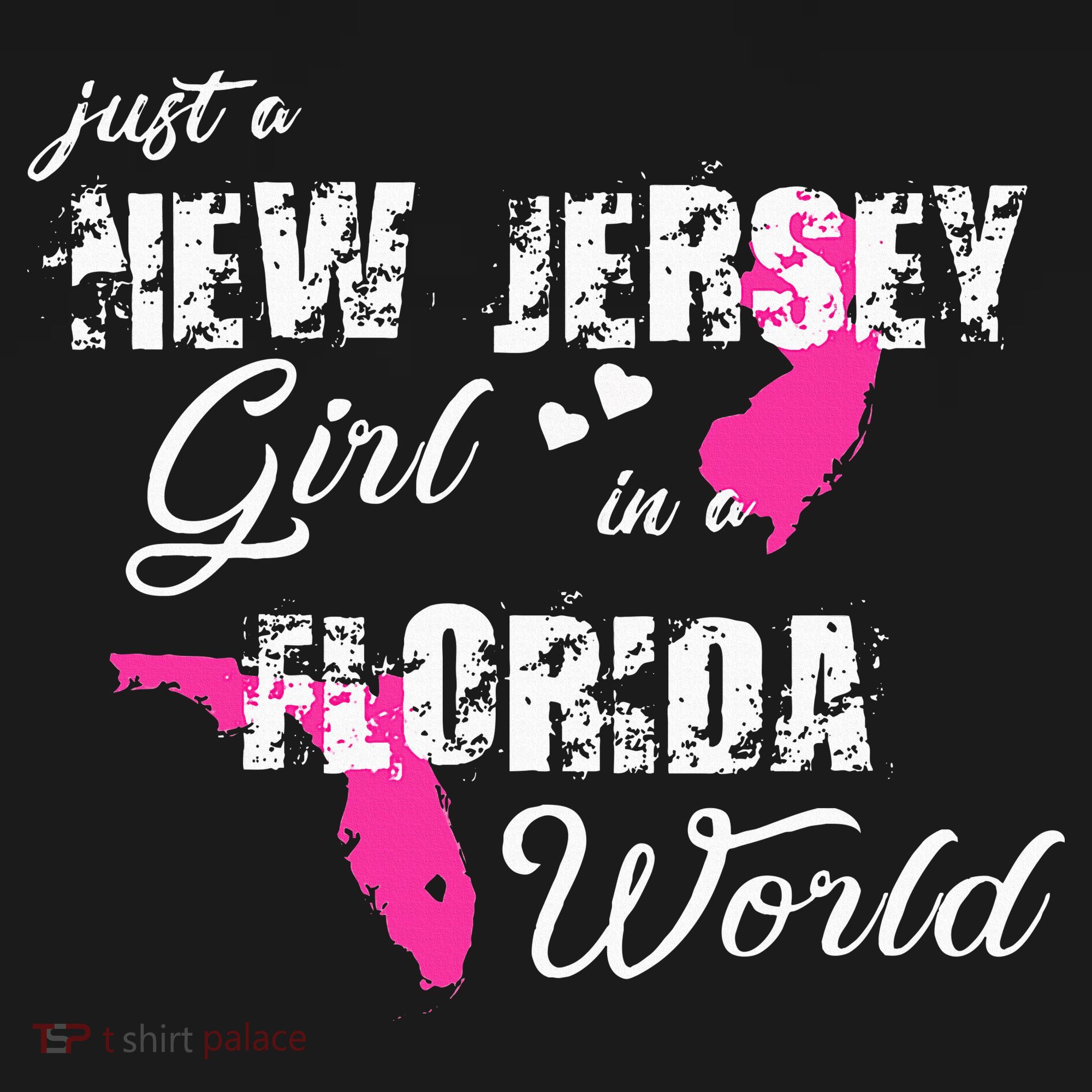 Funny New Jersey S Just A New Jersey Girl In A Florida Mousepad