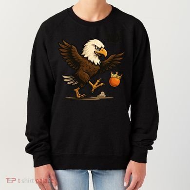 Funny No Kings In America Eagle Women's Sweatshirt