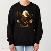 Funny No Kings In America Eagle Women's Sweatshirt thumb 0