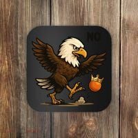 Funny No Kings In America Eagle Coaster thumb 0