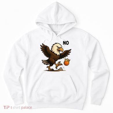 Funny No Kings In America Eagle Hoodie