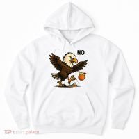 Funny No Kings In America Eagle Hoodie thumb 0