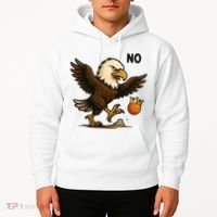 Funny No Kings In America Eagle Hoodie thumb 2