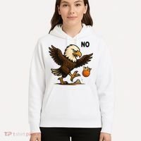 Funny No Kings In America Eagle Hoodie thumb 5