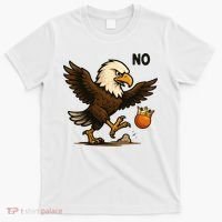 Funny No Kings In America Eagle T-Shirt thumb 0
