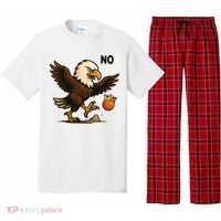 Funny No Kings In America Eagle Pajama Set thumb 0