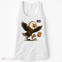 Funny No Kings In America Eagle Women's Tank Top thumb 0
