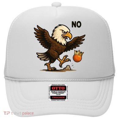 Funny No Kings In America Eagle Hat