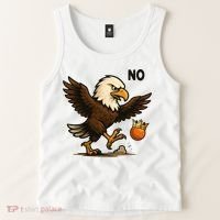 Funny No Kings In America Eagle Tank Top thumb 2