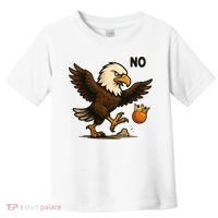 Funny No Kings In America Eagle Toddler T-Shirt thumb 0