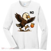 Funny No Kings In America Eagle Women's Long Sleeve Shirt thumb 0