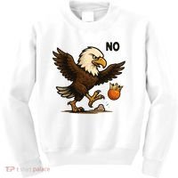 Funny No Kings In America Eagle Kids Sweatshirt thumb 0