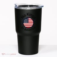 Funny No Kings In America Flag Protest Save Democracy Tumbler thumb 0