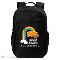Funny Nuggets Lover Rainbow Gift Fast Food Chicken Nugget Gift Backpack thumb 0