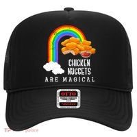 Funny Nuggets Lover Rainbow Gift Fast Food Chicken Nugget Gift Hat thumb 0