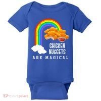 Funny Nuggets Lover Rainbow Gift Fast Food Chicken Nugget Gift Baby Bodysuit thumb 0