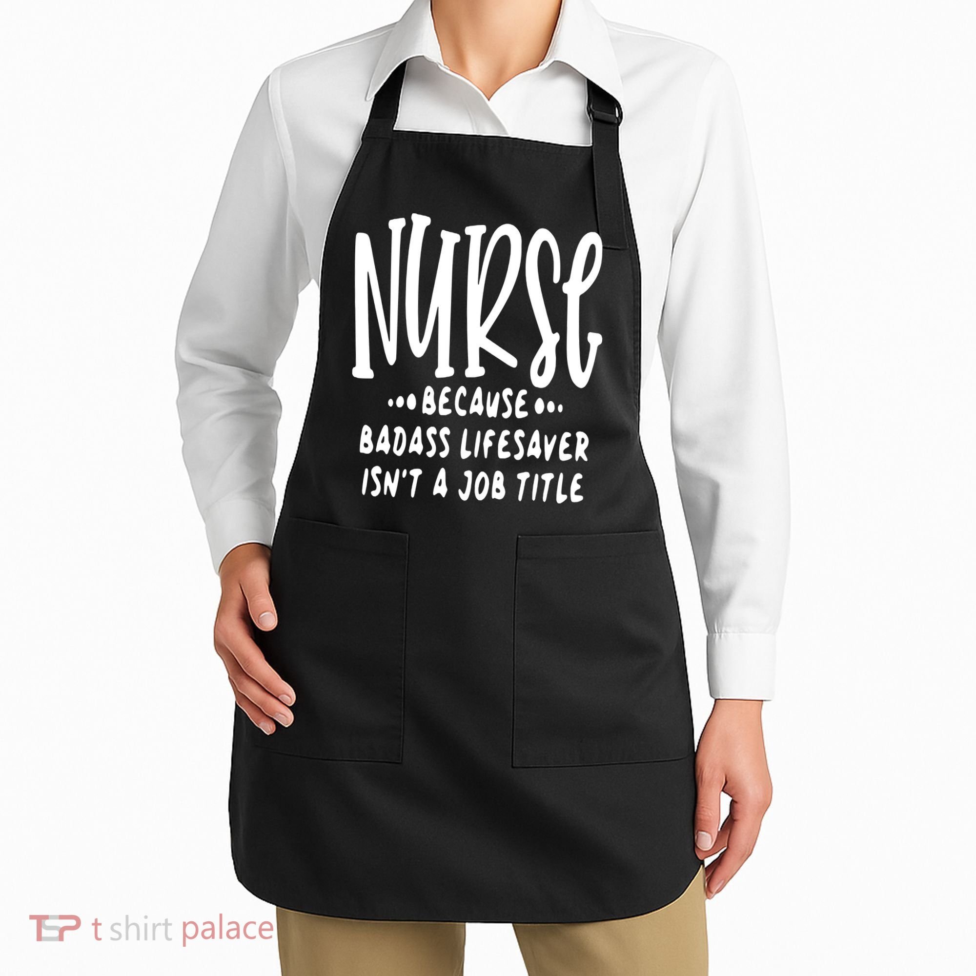 Funny Nurse Life Quote Apron