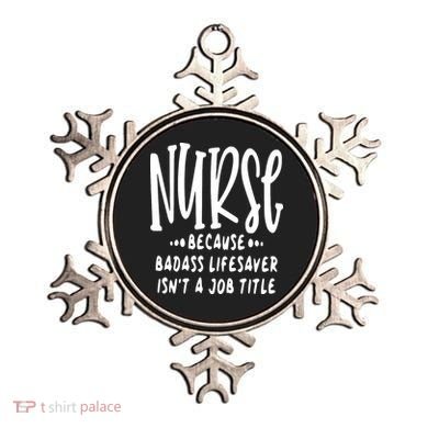 Funny Nurse Life Quote Ornament