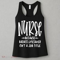 Funny Nurse Life Quote Women's Tank Top thumb 3