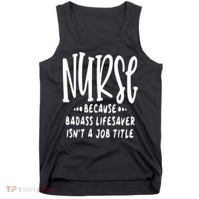 Funny Nurse Life Quote Tank Top