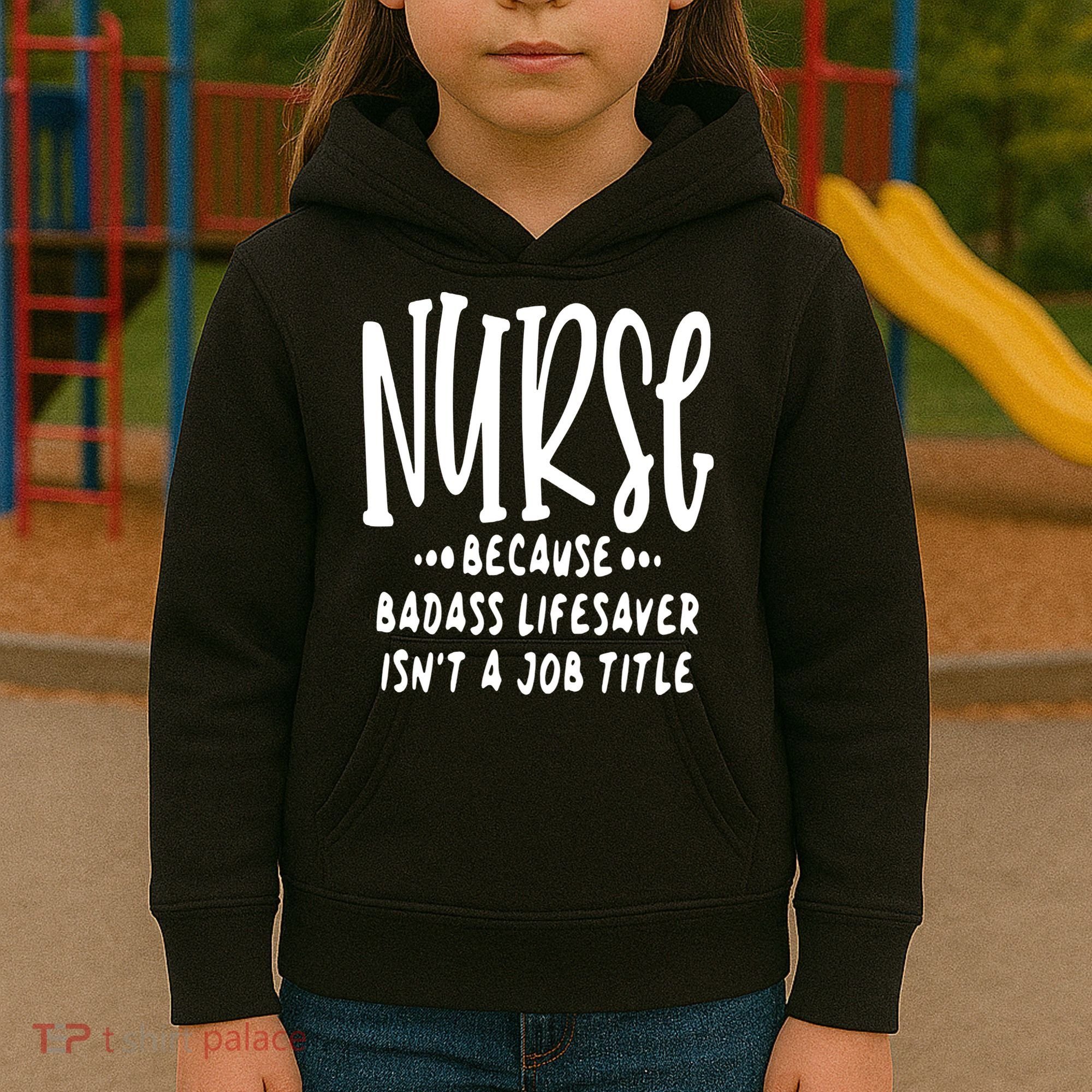 Funny Nurse Life Quote Kids Hoodie