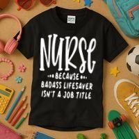 Funny Nurse Life Quote Kids T-Shirt thumb 3