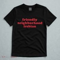 Friendly Neighborhood Lesbian Pride T-Shirt thumb 5