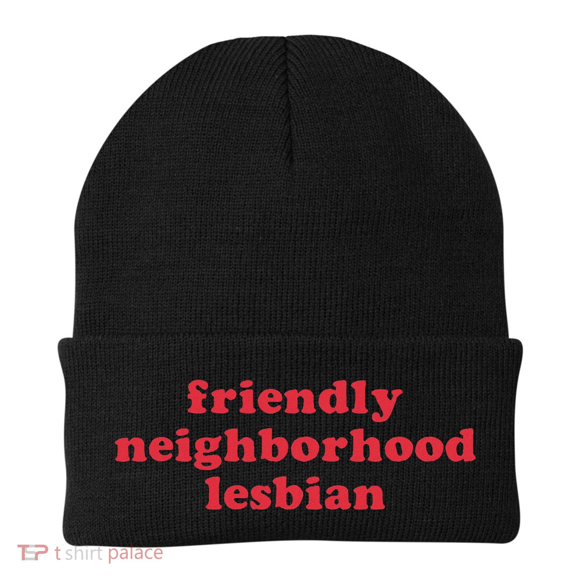 Friendly Neighborhood Lesbian Pride Beanie