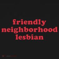 Friendly Neighborhood Lesbian Pride Coaster thumb 2