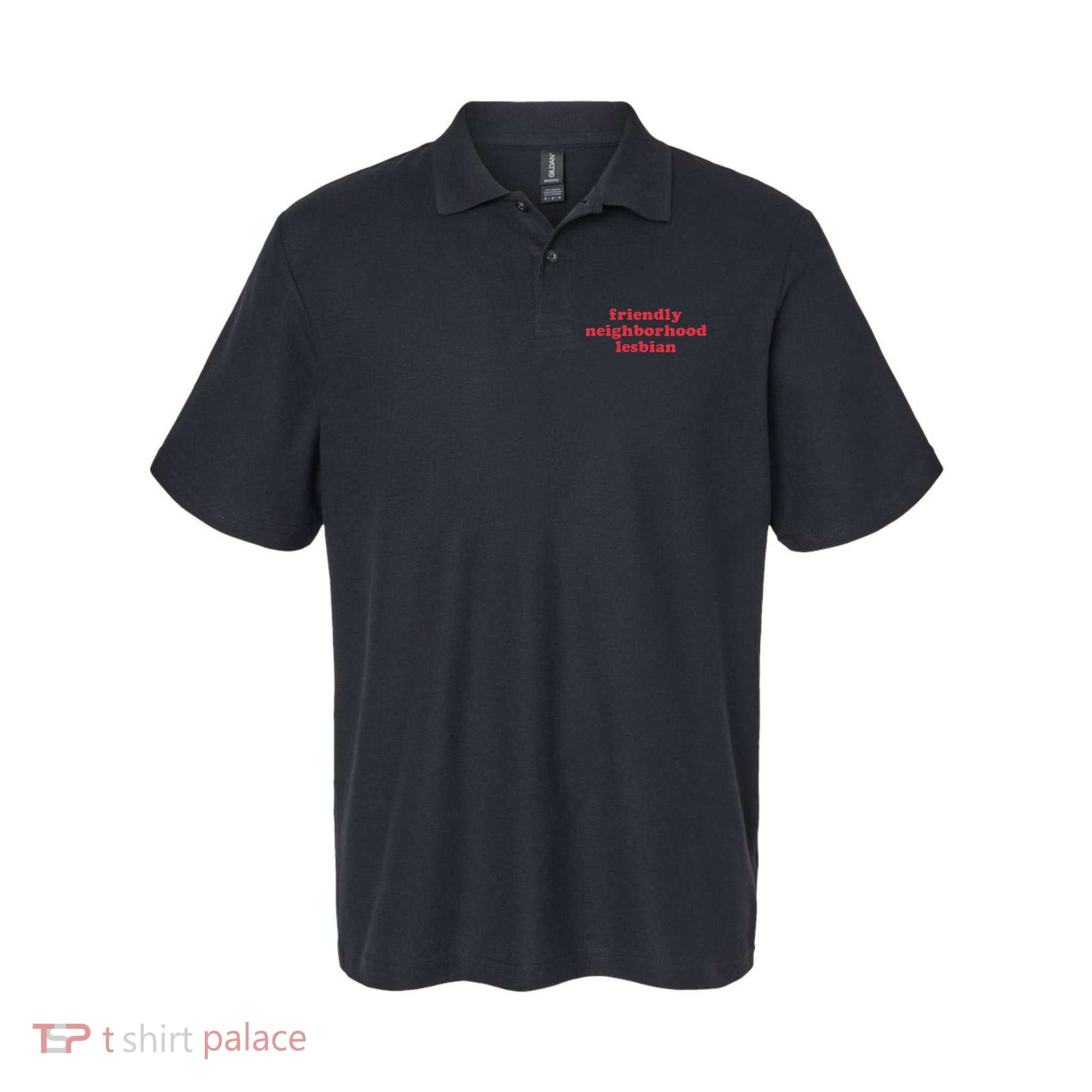 Friendly Neighborhood Lesbian Pride Polo
