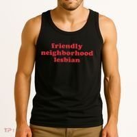 Friendly Neighborhood Lesbian Pride Tank Top thumb 3