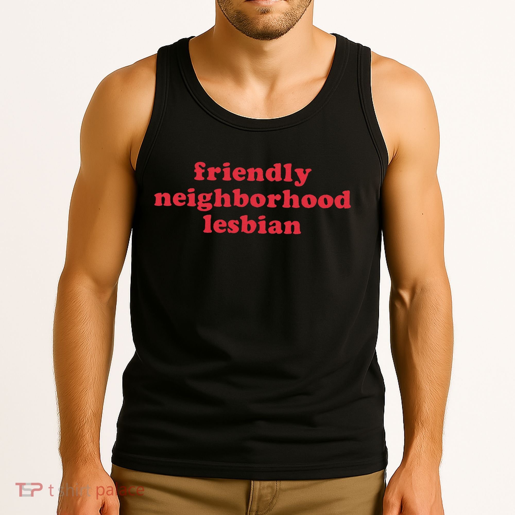 Friendly Neighborhood Lesbian Pride Tank Top