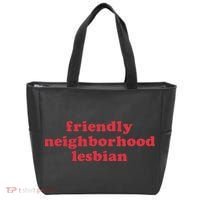Friendly Neighborhood Lesbian Pride Tote Bag thumb 0