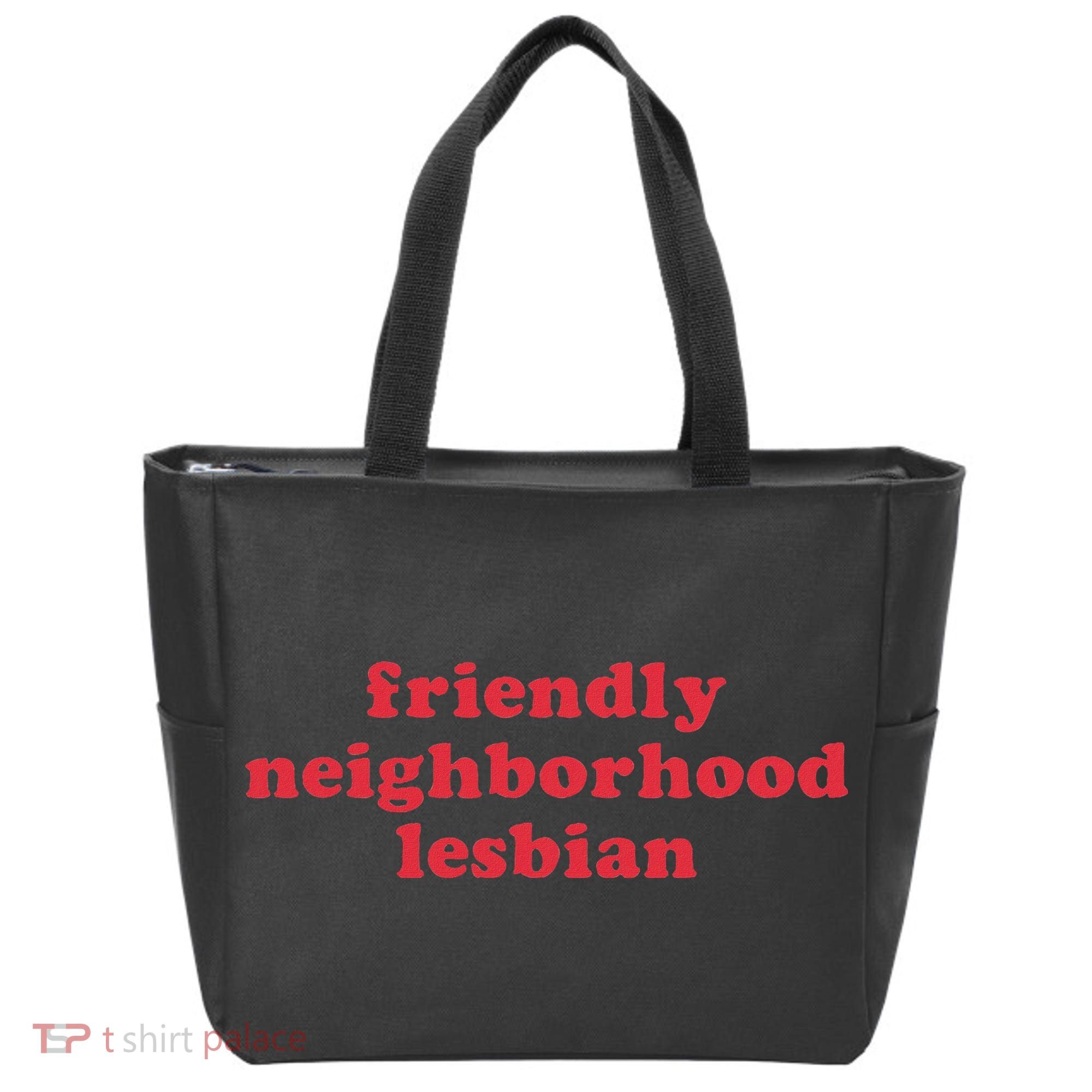 Friendly Neighborhood Lesbian Pride Tote Bag