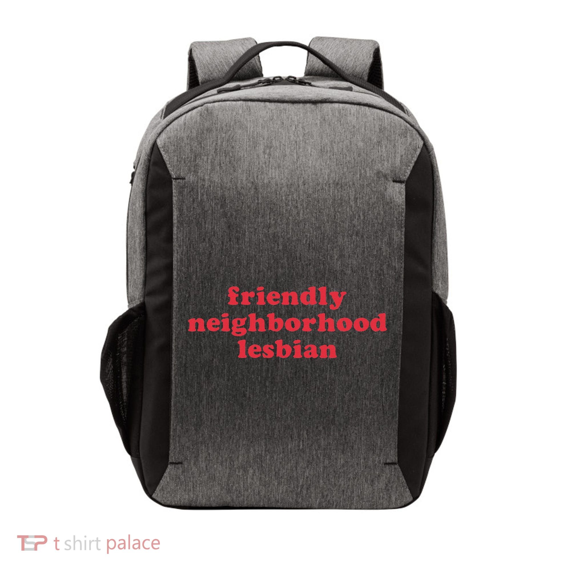 Friendly Neighborhood Lesbian Pride Vector Backpack