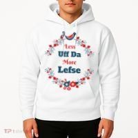 Funny Norwegian Less Uffda More Lefse Midwest Hoodie thumb 2